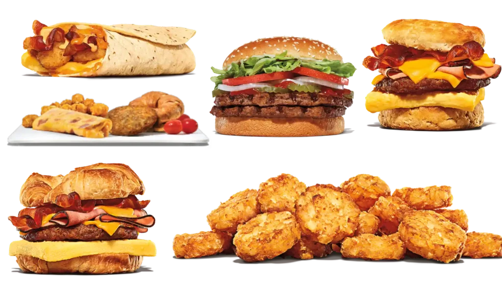 burger king breakfast meals