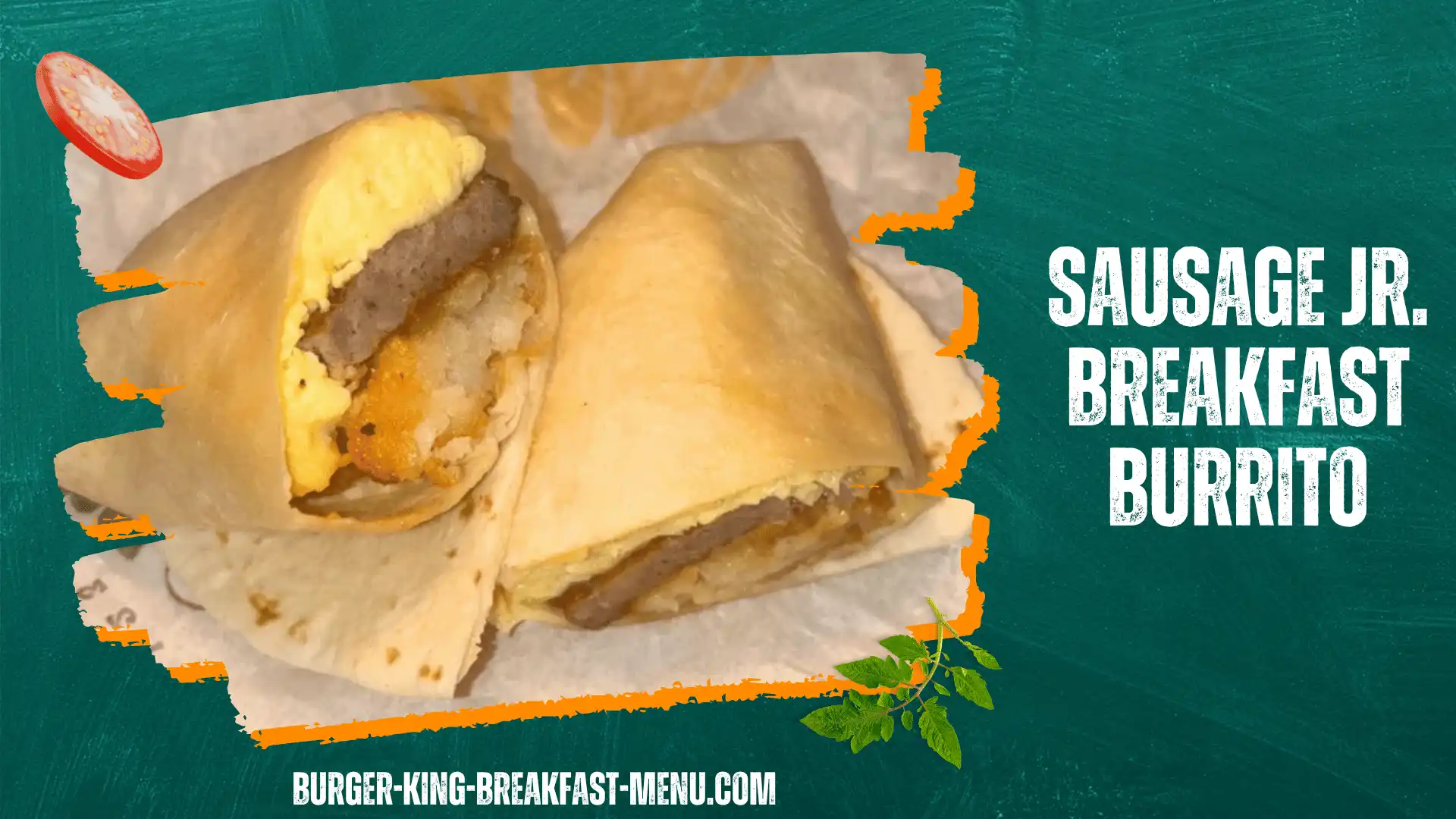 Bacon Jr. Breakfast Burrito
