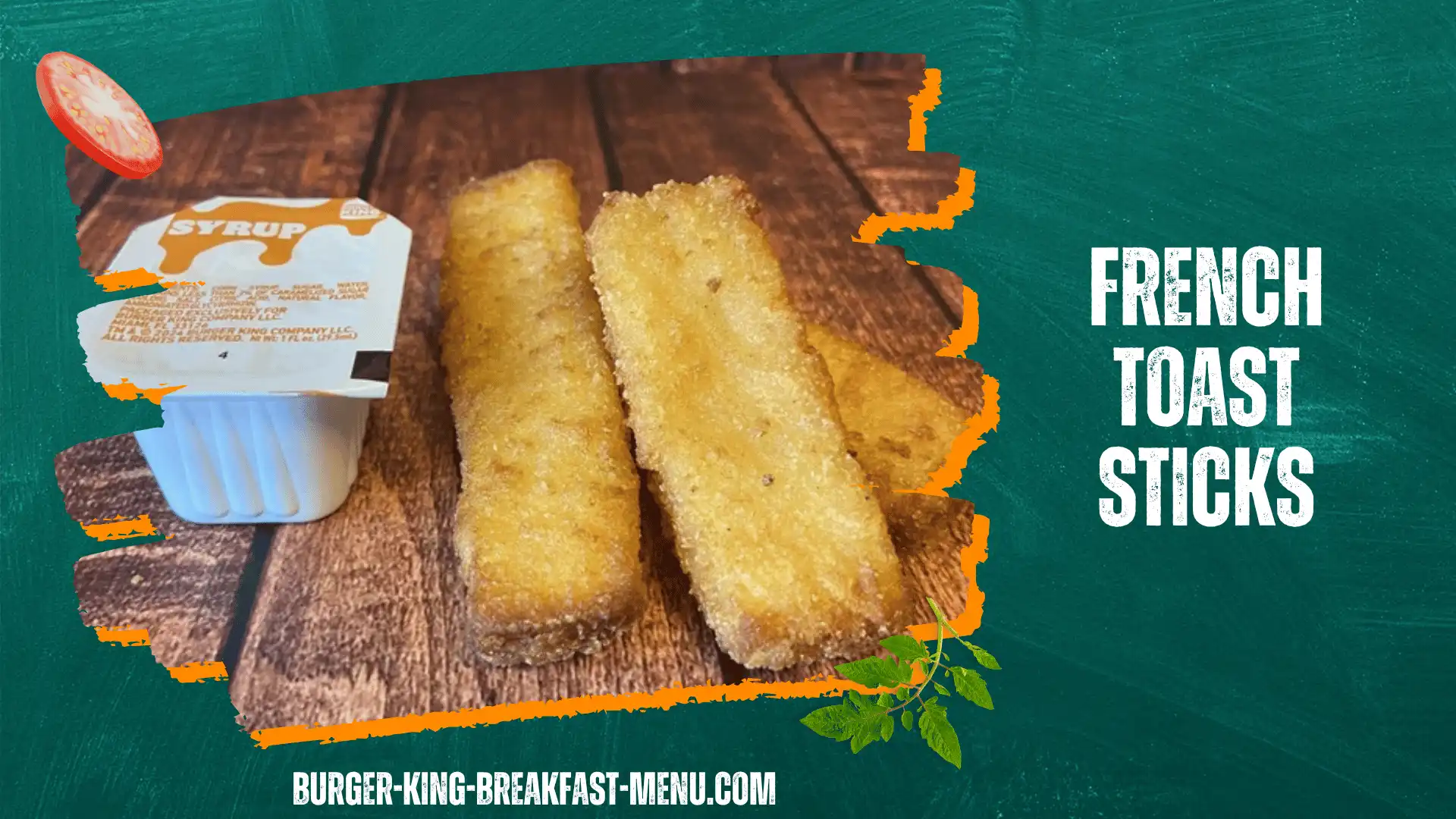 bk breakfast French toast sticks