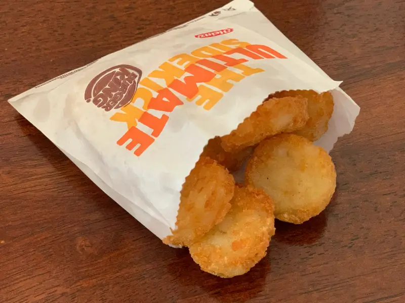 bk breakfast menu - Golden Hash Browns